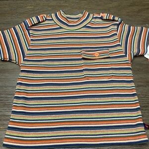Bugle Boy girl Medium striped shirt short sleeves